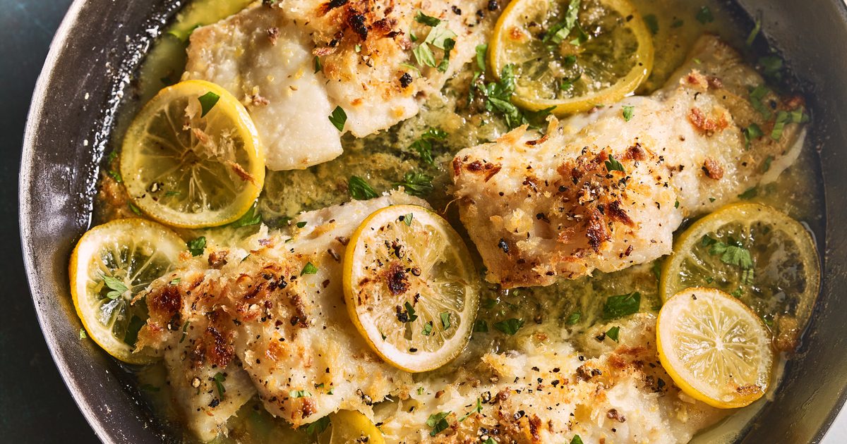 Vermicular | Baked Cod with Lemon Butter Sauce